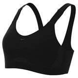 NIKE DD0430-010 W NK DF Alpha Bra Sports Bra dames zwart/DK smoke grijs/DK smoke maat 1XA-B