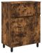 Lavabo de salle de bain Chêne fumé 60 x 35 x 80 cm Bois traité