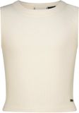 Vingino - Icon-crop rib top - Meisjes - Coconut Milk - Maat 116
