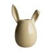 DBKD Bougeoir Rabbit 13 cm Jaune brillant