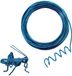 Merkloos Aluminium Knutseldraad - Metaaldraad Handwerk - Doe-het-zelf Projecten - Flexibel Vormvast - 155 meter 1.5mm - Blauw