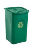 Stefanplast Begreen Afvalemmer, 50 l, groen