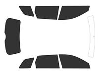 Varianz auto getinte displaybeschermfolies voor auto complete set, zwart 05