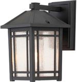 Quoizel Cedar Point Black LED Wand Buitenlamp