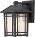 Quoizel Cedar Point Black LED Wand Buitenlamp