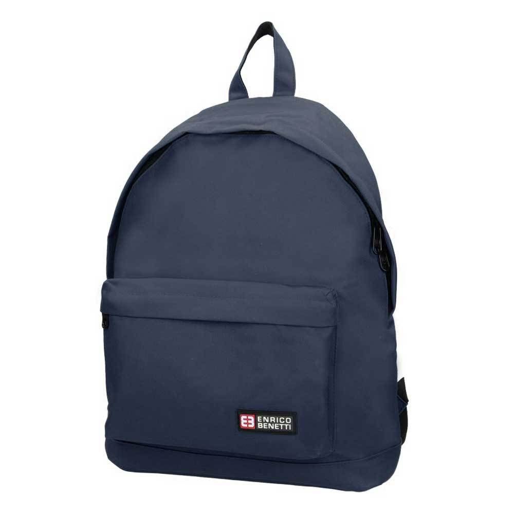 Enrico Benetti Amsterdam Rugzak - Donkerblauw - Polyester - Navy Blauw