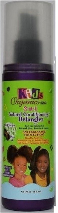 Africas Best Kids Organics - 2N1 Organic Conditioning Detangler 355 ml