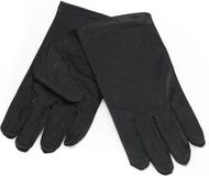 Rubies Carnaval verkleed handschoenen voor kinderen - satijn zwart - polyester - kinder maat