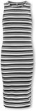 ONLY KIDS - KOGBELFAST LIFE STRIPE SL MIDI DRESS JRS Meisjes Jurk