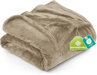 Utopia Bedding Polar Fleece Camel 300 GSM Blanket