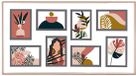 Atmosphera Collage fotolijst - voor 7 foto's - 10 x 15 cm - MDF - Beige - 70 x 39 cm