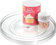 Sans marque Organiseur de cuisine, Grande platine, Sans BPA Plastique, Transparent