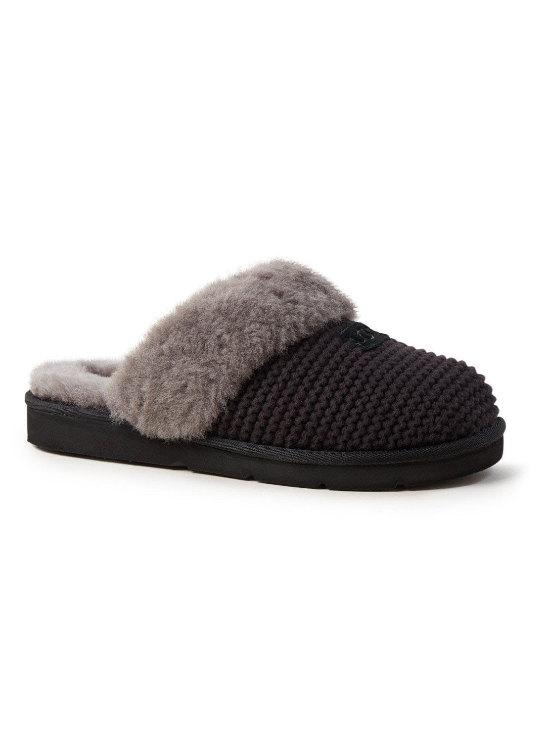 UGG Cozy Knit pantoffel met schapenvacht details