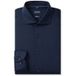 OLYMP Japanese Knitted Modern Fit Jersey overhemd marine, Effen