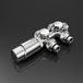 Icecat set pour radiateurs, avec thermostat, chrome