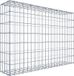 Gabion 100 cm x 70 cm x 20 cm (L x H x W), mesh size 5 cm x 10 cm, C-ring