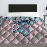 Disney Lilo & Stitch Sprei Heart - 240 x 220 cm - Polyester