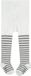 FALKE Stripe versterkt huidvriendelijk katoen panty baby wit - maat 62-68
