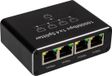 Nuvance Internet Splitter - 4 Poorten - Netwerk Switch - tot 1000Mbps