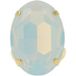 OTAZU Eva Oval Ring White Opal White