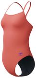 Speedo Fl Solid V-back 2.0 Zwemkleding Neon Coral UK 32 Vrouw