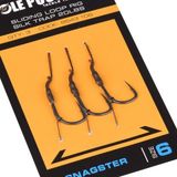 Pole Position Sliding Loop Rig Snagster Barbed Karper Onderlijn - Haakmaat 8