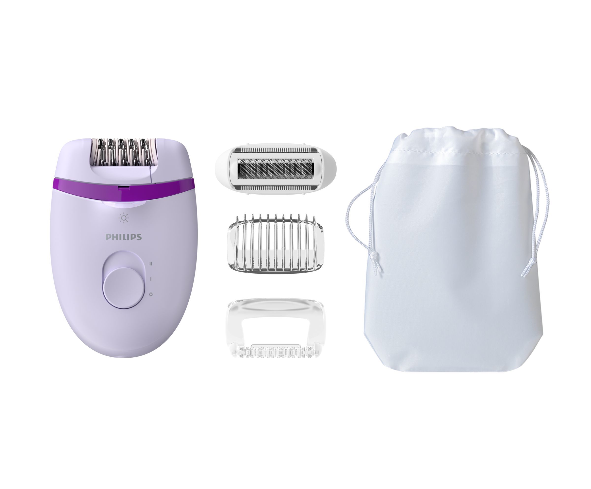 Philips Satinelle Essential BRE275/00 - Epilator - Paars