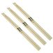 TIGER 5A trommelslegel met houten kop, 3 stuks 5A Wood Tip 3 paar natuur