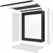 Aluhome Habillage De Linteau En Aluminium Pour Encadrement De Fenêtre Ou Porte - Largeur 2m - Prondeur 200mm - Gris Anthracite Ral7016