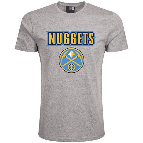 New Era New Era - NBA Denver Nuggets Team Logo T-Shirt - Grijs