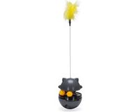 Beeztees Wibol - Kattenspeelgoed - Interactief - Plastic - Grijs