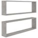 VidaXL 807010 Étagères Bois Gris