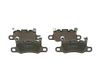 Bosch BP1859 remblokken achteras ECE-R90 certificering, 1 set met 4 vellen