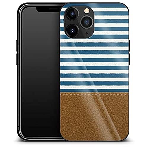 caseable caseable Apple iPhone 12 Pro Max luxe glazen telefoonhoes - schokabsorberend & krasbestendig oppervlak - kleurrijk design - Nautical