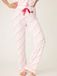 P.J. SALVAGE CO. Pyjamahose Day Dreams Vrouwen Gebroken Wit Gestipt