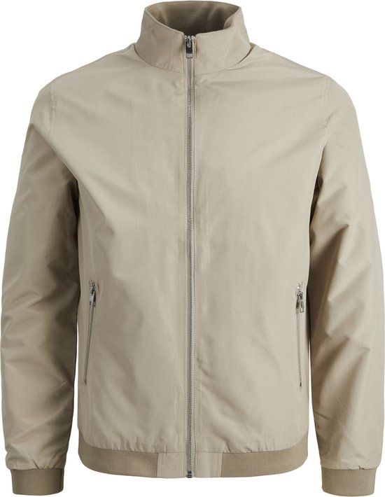 JACK&JONES JJERUSH HARRINGTON BOMBER NOOS Men's Bomber Jacket - Size L - Crockery