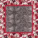 Roeckl sjaal Wild Gallery Scarf Multi Red bruine