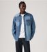Levi's chemise Western avec empiècement avant coupe décontractée bleu moyen