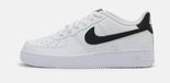 Nike Nike Air Force 1 Laag Sneakers - Wit Zwart