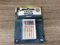 Organ Needles Organ naaimachinenaalden jeans - Zilver met blauwe kop