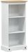 vidaXL Boekenkast 46 x 29 x 100 cm Massief grenenhout Wit