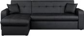 Autre Canapé-lit Similicuir Noir 235 cm