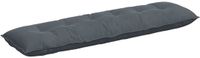 vidaXL Rugkussen Donkergrijs 180 x 50 cm Corduroy stof
