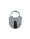 FTH Hangslot FTH 2493 met sleutel, behuizing van verzinkt staal van 55 mm, beugel van verzinkt staal Ø 6,5 mm, sleutelingang beschermd door afdekking, 2 groefsleutels