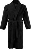 JP 1880 Heren Badjas Sjaalkraag Badstof Zwart Maat 6XL