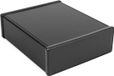 Hammond Electronics 1455U2201BK Universele behuizing - 220 x 191 x 66 mm - Aluminium - Zwart (geëloxeerd)