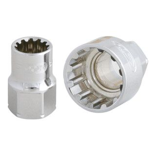 KS Tools 19mm TRIPLEplus doorlopende bus - 18mm - 1 stuk