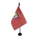 AZ FLAG Tafelvlag Madrid 21x14 cm Polyester 100D Plastic Voet