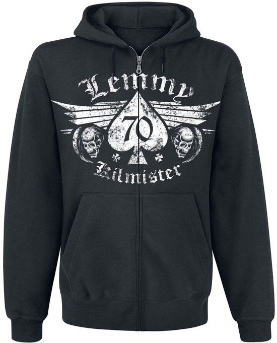 Motörhead Lemmy - Forever Heren Vest met capuchon - zwart - S