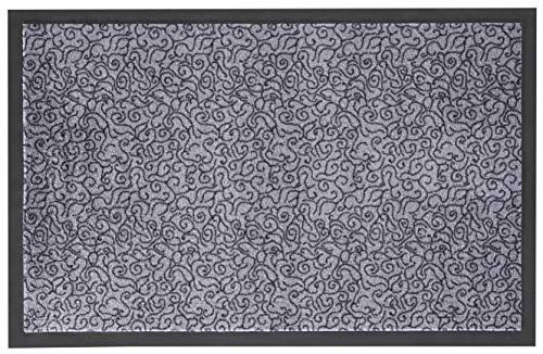 Zala Living Wasbare deurmat Smart - 45x75 cm - Grijs